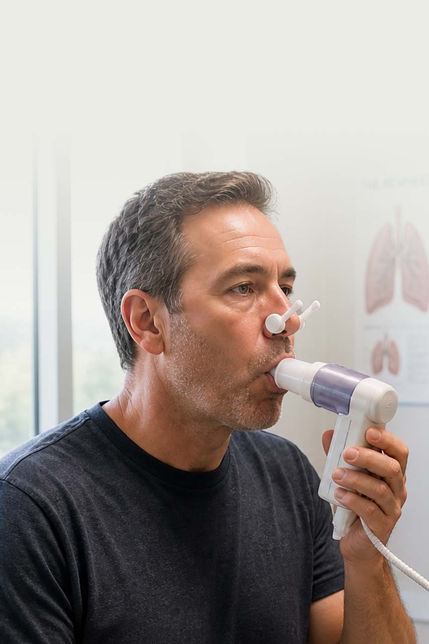 Lung function (predicted FVC) results